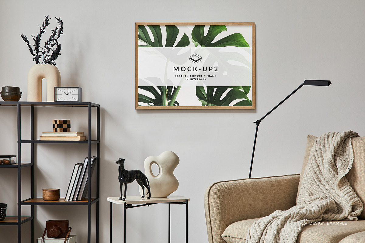 Landscape Frame on Scenes 2 Mock-up, a Print Template by Branda Keeps (Photo 24 of 30)