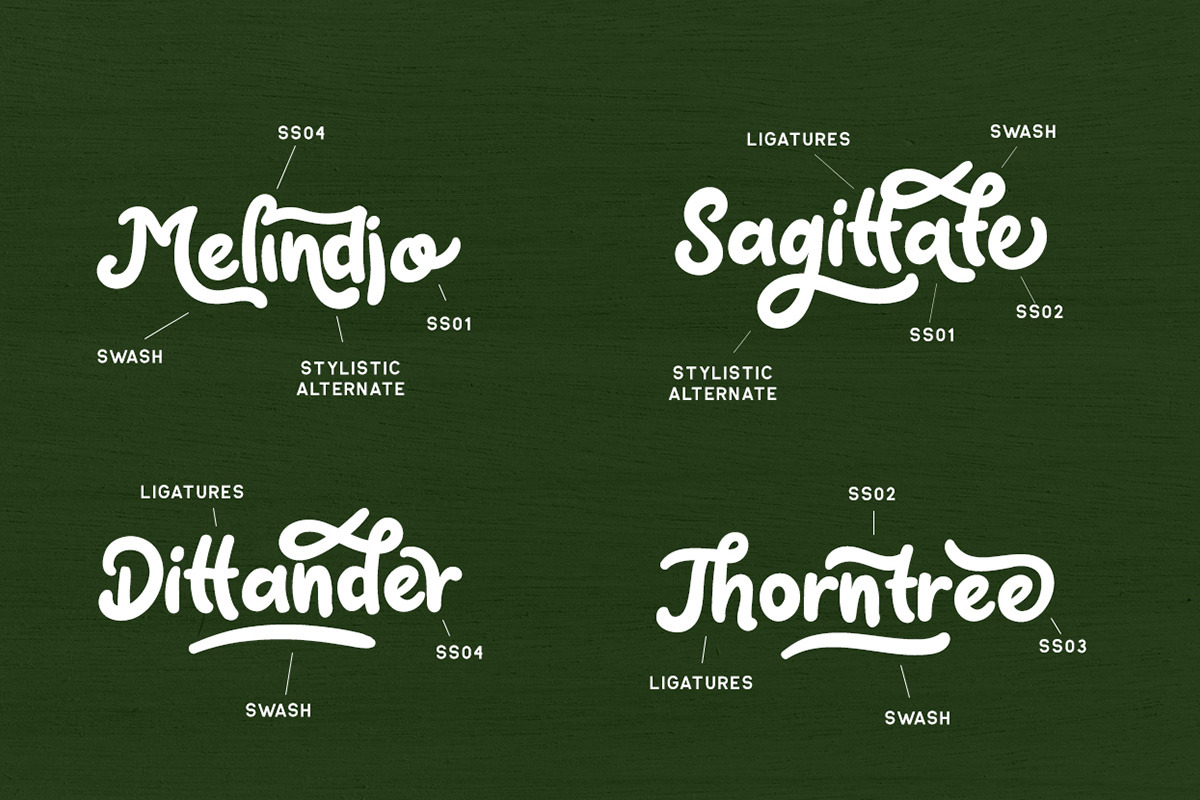 Claytonia Bold Script preview 5