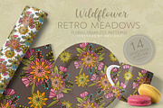 Wildflower Meadows Pattern Set, a Pattern Graphic by Sketchbook Designs (Thumbnail 2 of 10)