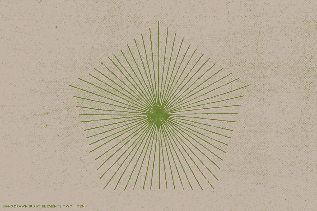 36 hand-drawn burst elements, an Object Graphic by The Shop (Photo 8 of 25)