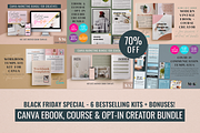 Canva Course & Opt-In Creator Bundle, a Templates & Theme by the M&K Design Studio (Thumbnail 1 of 15)