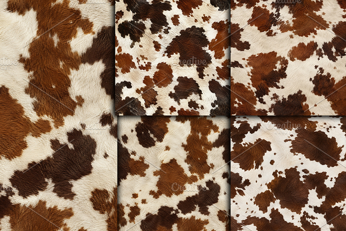 Realistic Brown Cow Hide Texture, a Pattern Graphic by Artonix (Photo 4 of 4)