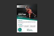Fitness Flyer Template, a Flyer Template by Diverter (Thumbnail 2 of 3)
