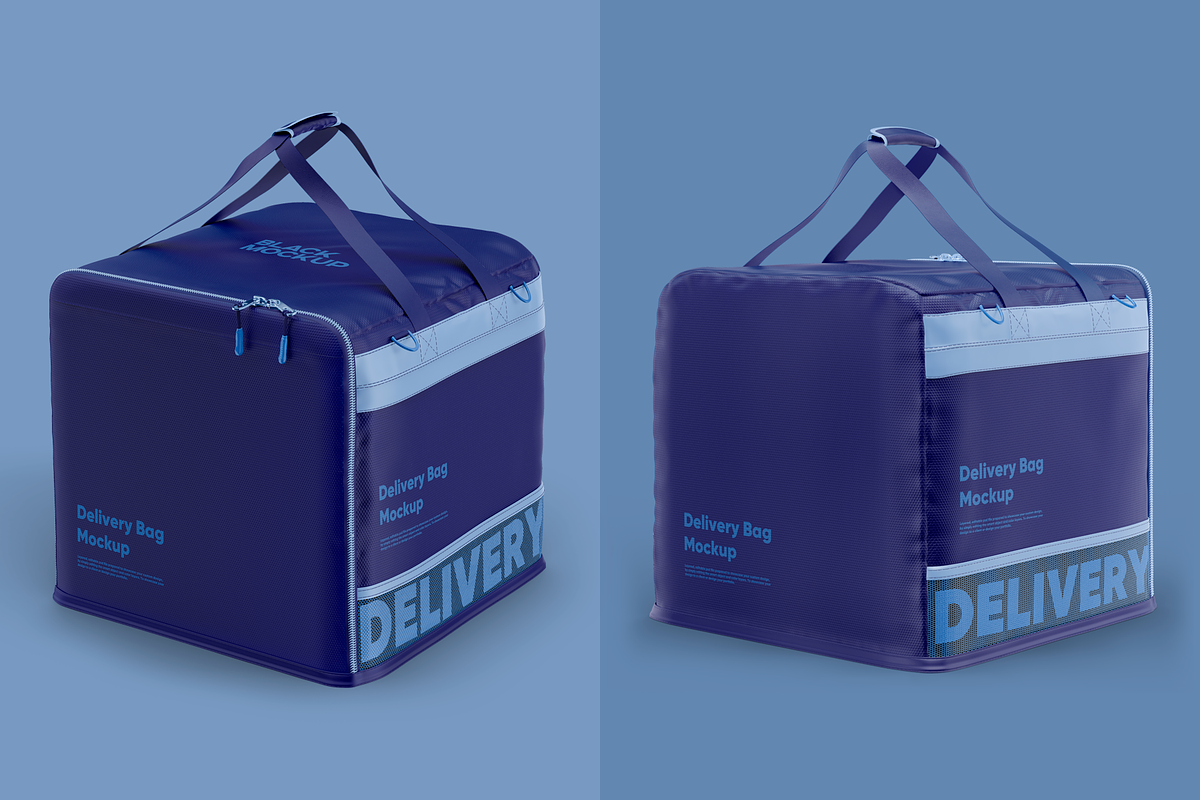 Delivery Bag Mockup, a Packaging Mockup by BlackMockup (Photo 9 of 16)