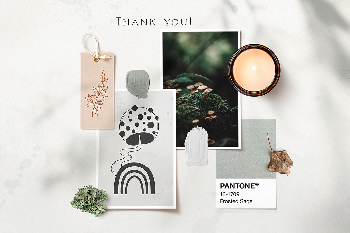 Mystical Mushrooms - graphic kit, an Animal Illustration by My Space Garden (Photo 17 of 17)