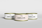 Tuna Can Packaging Mockup, a Packaging Mockup by GraphicWindow (Thumbnail 5 of 6)