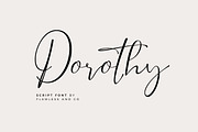 Dorothy, a Script Font by Flawless And Co (Thumbnail 1 of 16)