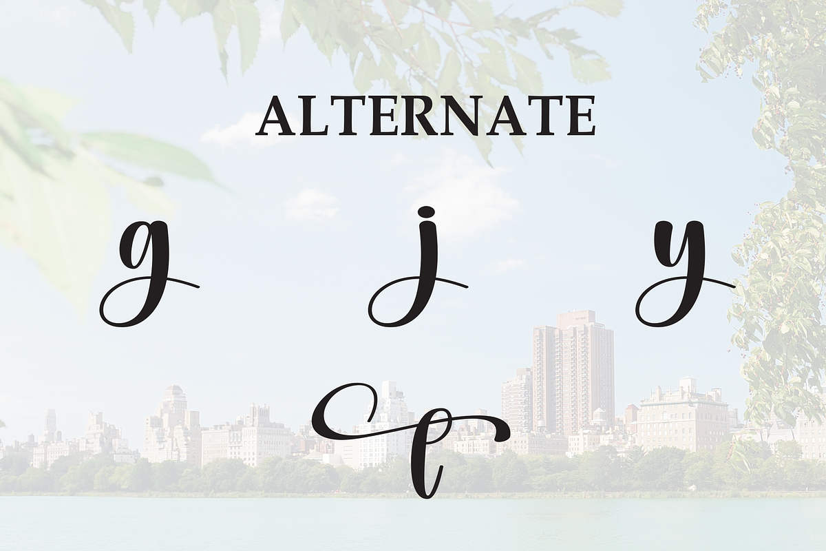 Dayton | Script Font, a Handwritten Font by Scratchones (Photo 8 of 9)
