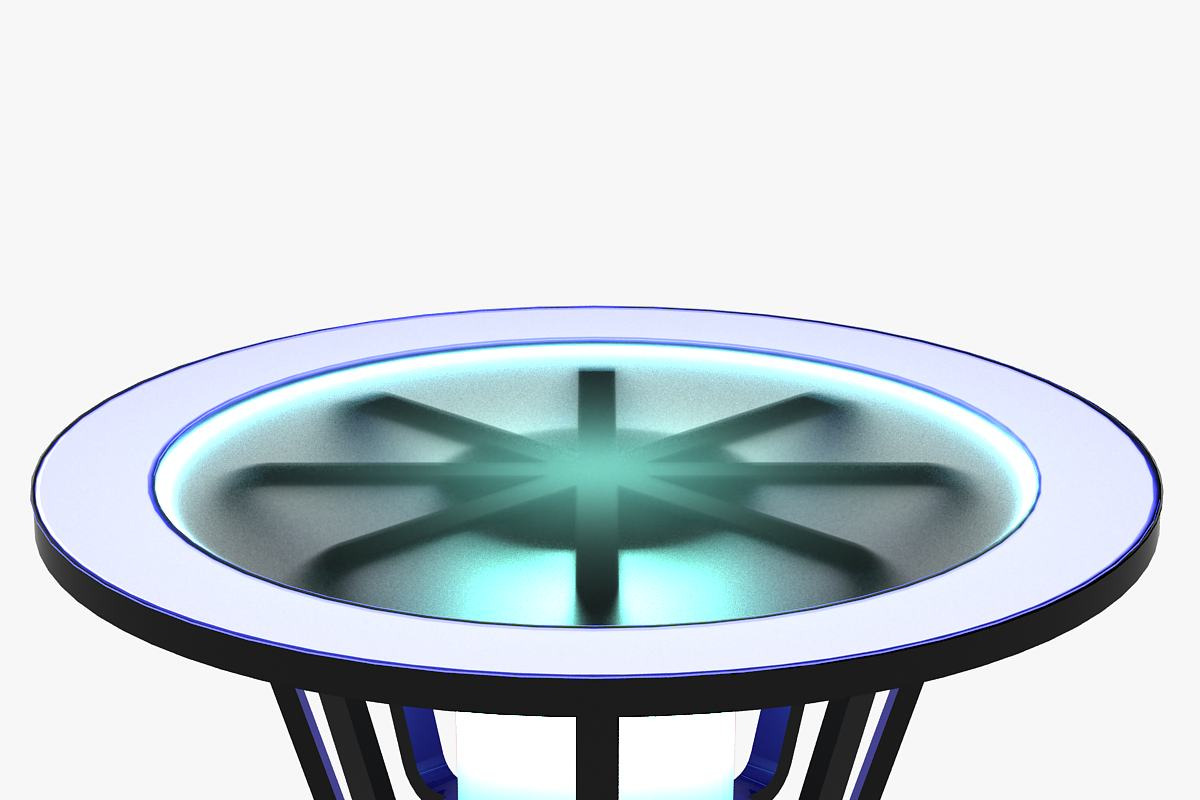 TV Studio News Desk 1, a Furniture 3D Model by akerStudio (Photo 4 of 16)
