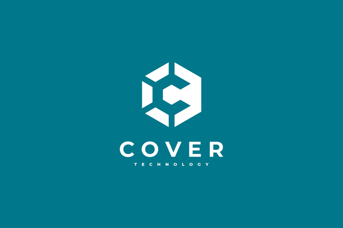 Cover Letter C Hexagon Logo Design preview 2