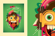 Conceptual psychedelic posters, an Illustration by Radoman (Thumbnail 4 of 7)