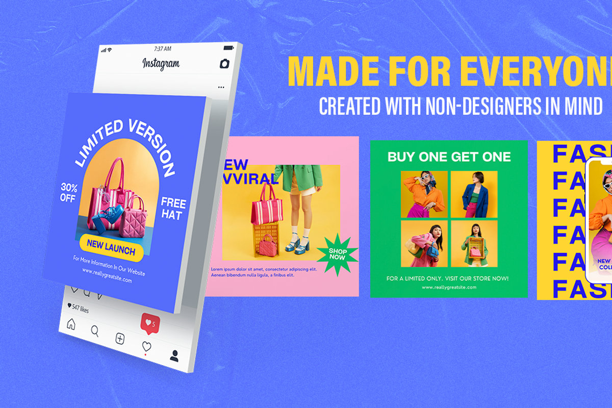Canva Social Media Templates, a Social Media Template by Florentiknows (Photo 4 of 4)