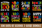 100 Days of School SVG Bundle, an Object Graphic by FunnySVGCrafts (Thumbnail 1 of 11)