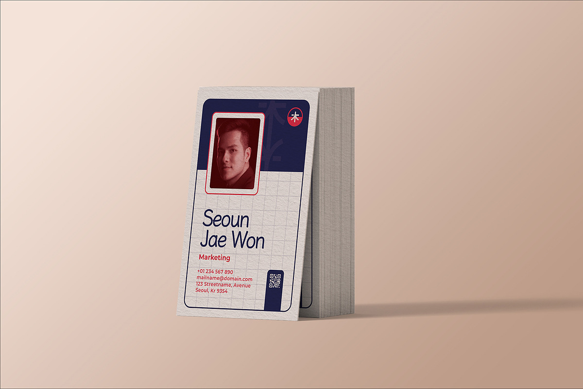 Markers - ID Card, a Print Template by Fannan Studio (Photo 3 of 3)
