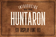 Huntaron, a Serif Font by lelevien (Thumbnail 1 of 5)