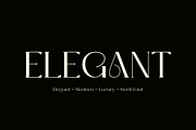 Gefars - Modern Ligature Serif Font, a Serif Font by QR Design Studio (Thumbnail 3 of 14)