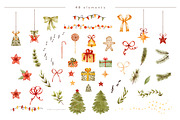 LITTLE CHRISTMAS watercolor animals, an Animal Illustration by erasovas (Thumbnail 11 of 12)