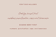 Eugene and Oakley Font Duo, a Sans Serif Font by Margot + Co (Thumbnail 18 of 18)