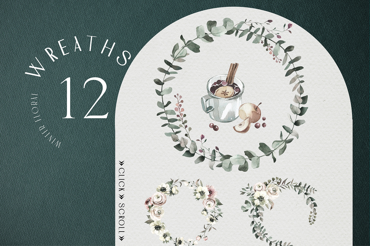 WINTER MOOD Seasonal collection, a Seasonal Illustration by Anastezia Luneva (Photo 15 of 16)
