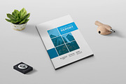 Annual Report Brochure, a Brochure Template by New Lines (Thumbnail 1 of 13)