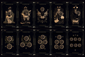 TAROT - Major & Minor Cards Set