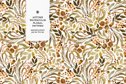 Autumn Watercolor Wallpaper, a Wallpaper Graphic by Webvilla Studio (Thumbnail 1 of 7)