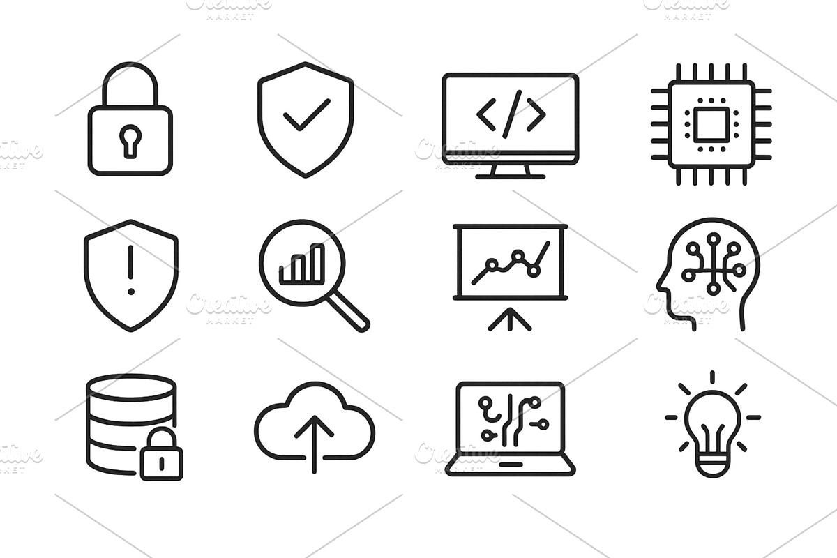 Vector illustration featuring, a Technology Illustration by ZinetroN