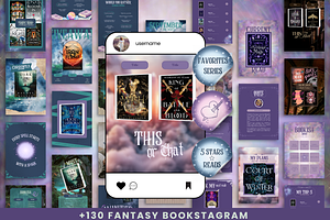 Bookstagram Fantasy Template