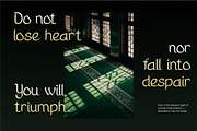 Jasmine Islamic Display Font, a Serif Font by Vadovastd (Thumbnail 3 of 7)
