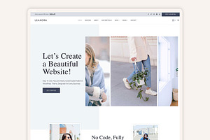Leandra - WordPress Kadence Theme, a WordPress Template by StylishDesignMe
