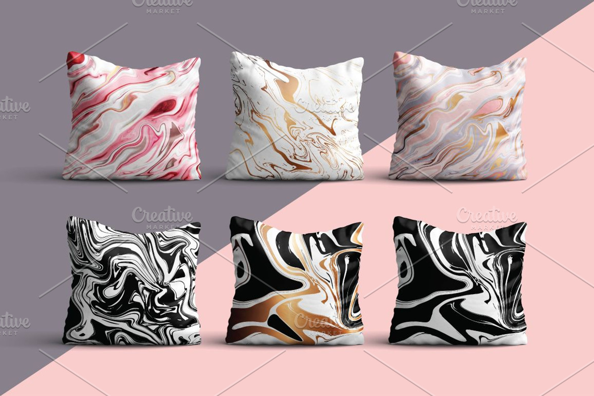33 Marble Textures - 100% Vector, a Graphic by Blue Lela Design