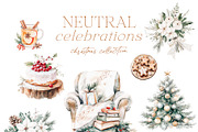 Watercolor Christmas Graphics, a Seasonal Illustration by studioequinox (Thumbnail 6 of 8)
