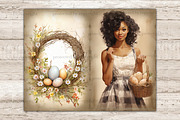 Easter Junk Journal Kit | Rustic, a Seasonal Illustration by GlamArtZhanna (Thumbnail 4 of 10)