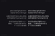 Modern Sans Serif Font, a Sans Serif Font by artyway (Thumbnail 4 of 6)
