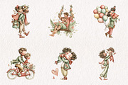 Whimsical Father and Child PNG Clipa, an Illustration by CreationArt (Thumbnail 6 of 7)