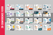 Horizontal Conference flyer bundle, a Flyer Template by Pavel_design (Thumbnail 1 of 11)