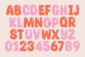 Glossy Sheen - A Shine Layered Font