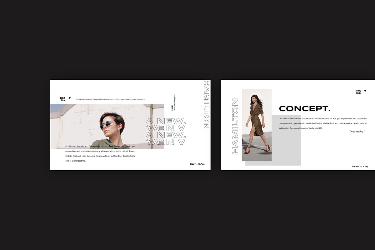 HAMILTON - Google Slide, a Presentation Template by Dirtytemp Studio (Photo 3 of 12)