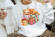 Christmas Cats Holiday Cats Set, an Illustration by Sublimation Artist (Thumbnail 4 of 6)