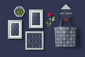 Art Deco Patterns Bundle 60% OFF