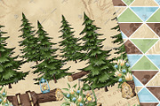 Wanderlust Digital Papers, a Pattern Graphic by Phantasia Design (Thumbnail 2 of 7)