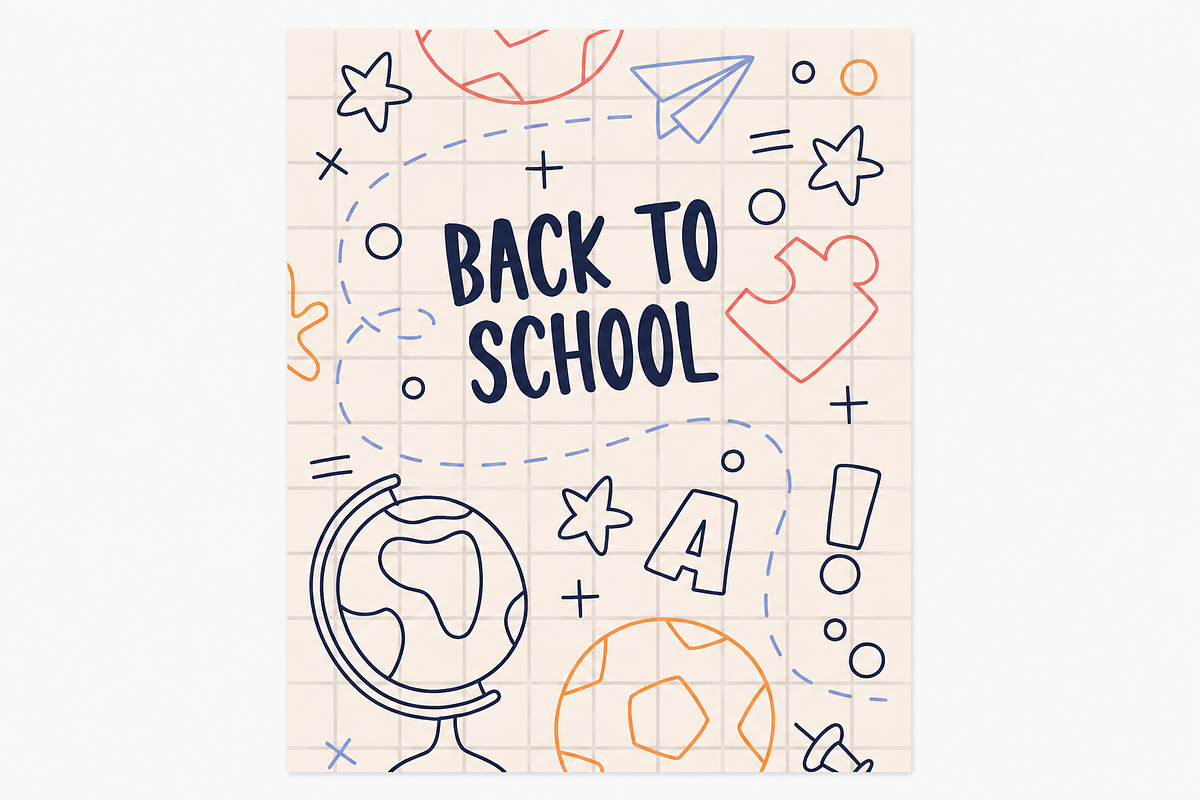 Back to School Posters Illustrations, an Education Illustration by Anna Studio (Photo 9 of 18)