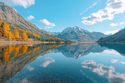 Breathtaking mountain landscape with, a Photo by Iftikhar Alam