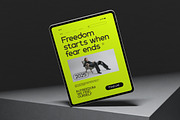 Polargo Geometric Sans Serif Font, a Sans Serif Font by Rasio Studio (Thumbnail 7 of 7)