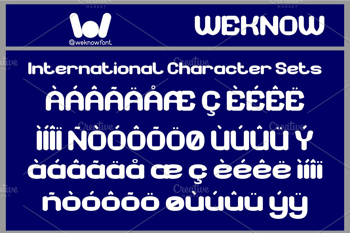 Connect Brains font, a Font by weknow (Photo 9 of 9)