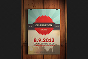 Celebration Music Flyer PSD, a Flyer Template by M K GRAPHICS (Thumbnail 2 of 2)
