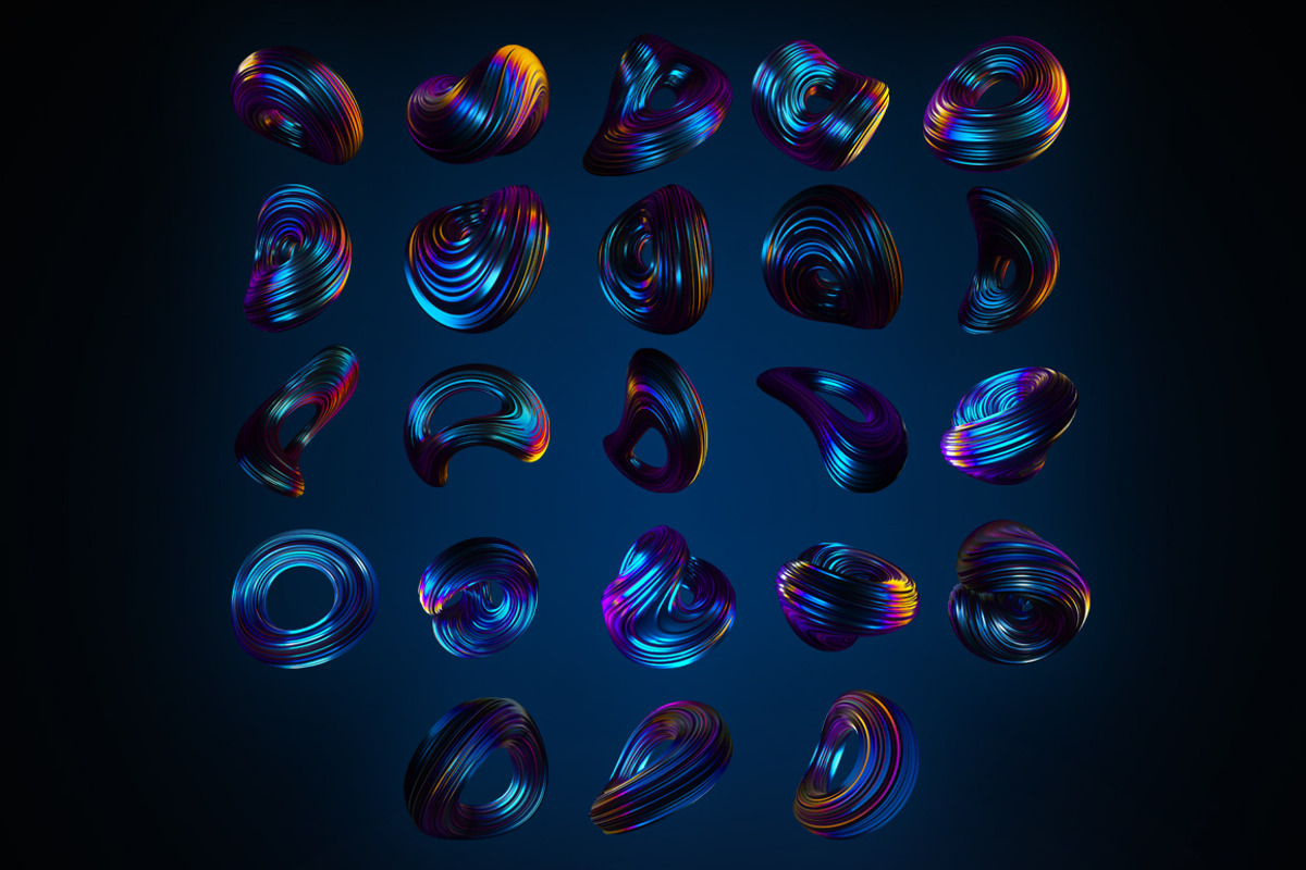 Distorted Metal Torus, an Object Graphic by FonDrakes (Photo 2 of 5)