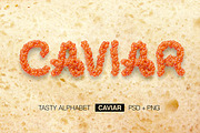 Tasty letters font, an Object Graphic by Gleb Guralnyk (Thumbnail 2 of 5)