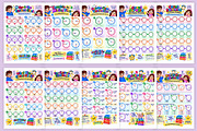 Quarter-Hour Reading Skills, a Stationery Template by Designmela01 (Thumbnail 3 of 6)