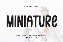 Miniature | Script Font